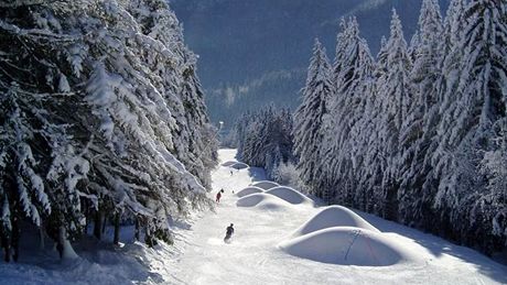Krkonoše, Skiaréna Černá hora - Janské Lázně Krkonoše, Skiaréna Černá hora - Janské Lázně
