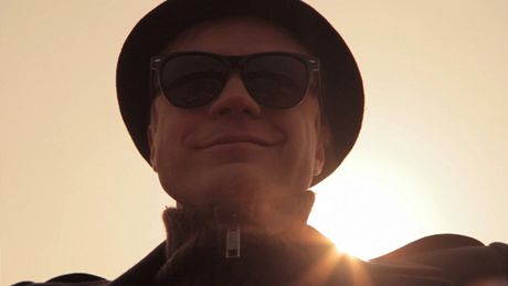 Z natáčení filmu Czechmademan - Jan Budař Z natáčení filmu Czechmademan - Jan Budař