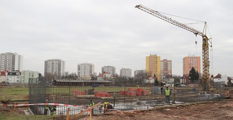 Rekonstrukce královéhradeckého stadionu u Bavlny