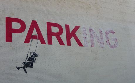 Banksyho graffiti v Los Angeles