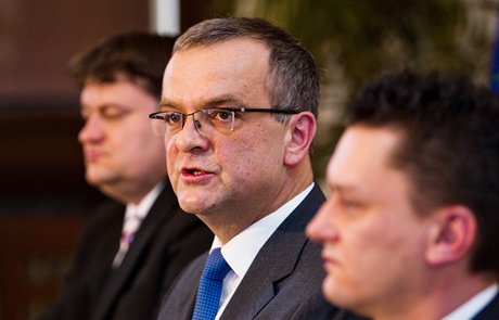 Ministr financí Miroslav Kalousek se pochlubil s rozklíováním kauzy Promopro. (17. února 2011)