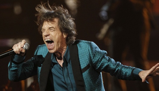 Grammy za rok 2010 - Mick Jagger (Los Angeles, 13. února 2011)