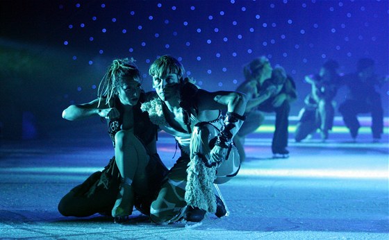 Krasobluslaská show Cirque der Glace v Brn.