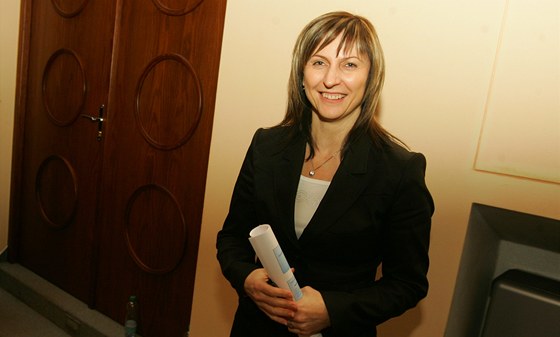 Poslankyn a bývalá primátorka Chomutova Ivana ápková