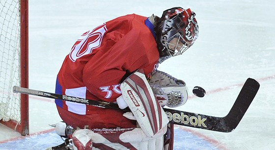 Marek Langhamer, branká juniorského výbru.