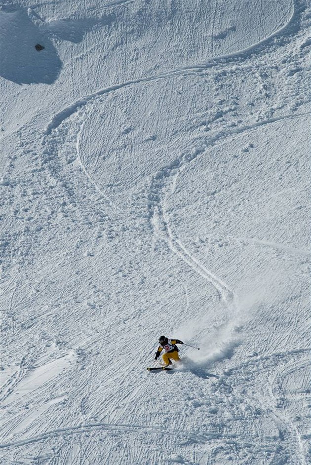 Praanový ráj, nebezpené svahy, edesátka závodník: takový byl první neoficiální eský ampionát ve freeride