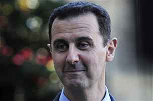 Syrsk prezident Bashar al-Assad