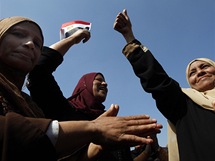 Egypan slav odchod prezidenta Mubaraka.