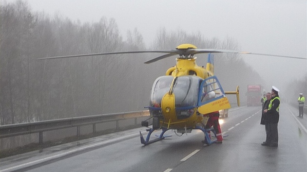 Policisté obvinili tiaedesátiletého idie, který zavinil tragickou nehodu u Strunice na eskolipsku. (11. února 2011)