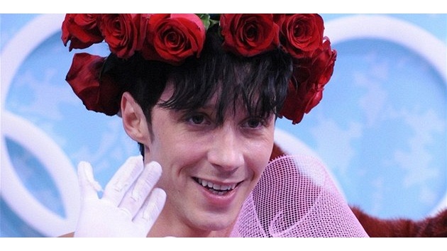 Johnny Weir o sob mluví jako o princeznice, do uhlazeného krasobruslení  vak vnesl pikantérii a provokaci