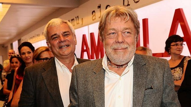 Jan Kanyza a Petr Štěpánek (vlevo) Jan Kanyza a Petr Štěpánek (vlevo)