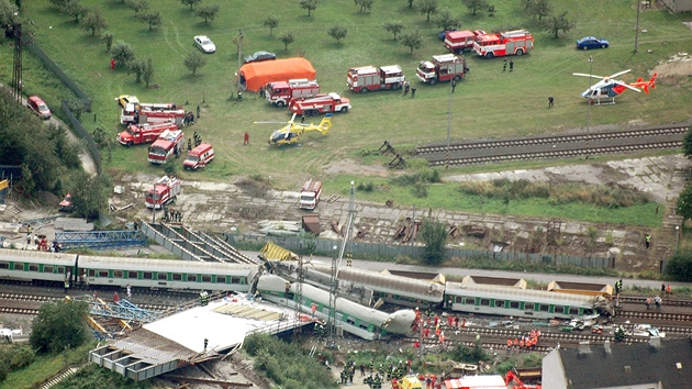 Tragick eleznin nehoda ve Studnce na Novojinsku (8. srpna 2008)