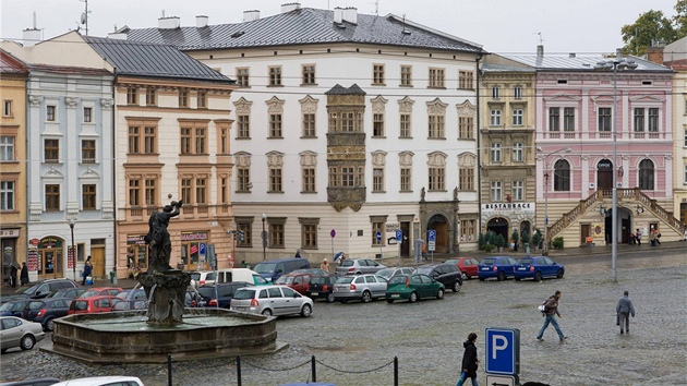 Olomoucké Dolní námstí na podzim 2010.