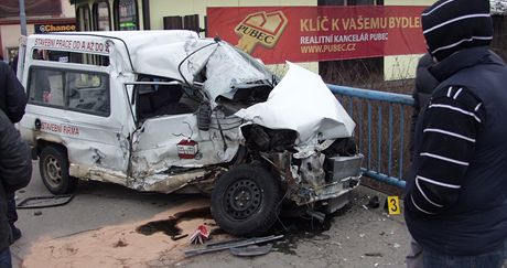 Nehoda hasi s dodávkou v Plzni na Klatovské tíd.