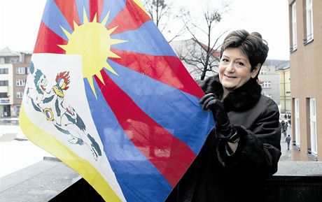 Desítky mst 10. bezna vyvsí na radnicích tibetské vlajky. Ostrava mezi nimi nebude. (ilustraní snímek)