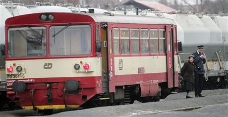 Motory starých osobních vlak mráz nezvládly, stejn dopadly ale i jejich vylepené verze Regionova. (ilustraní snímek)
