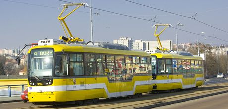 Prodlouení tramvajové linky íslo 4 z dosavadní konené u Borského parku uleví pedevím autobusové lince 30. 