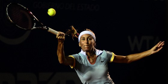 Argentinská tenistka Gisela Dulková ve finále turnaje v Acapulku.