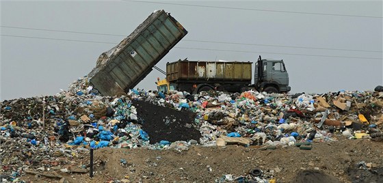 Na skládce v minulosti konily odpadky z Kromíe, nyní by na jejím míst mohl vzniknout park. (Ilustraní snímek)
