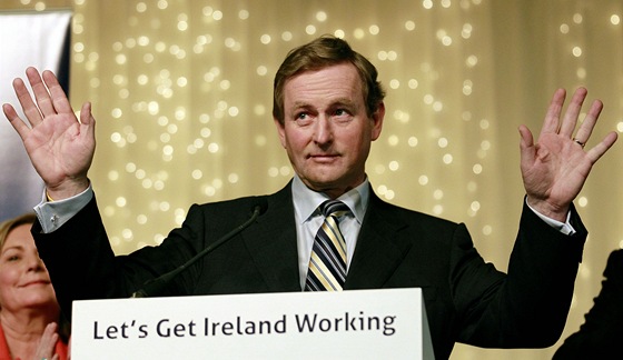 V irských volbách zvítzila opozice, pítím irským premiérem se stane éf strany Fine Gael Enda Kenny. 