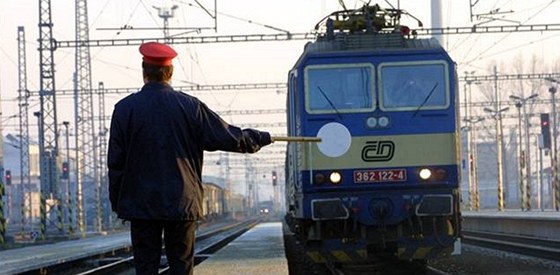 Zastávka Malý Beranov leí na trati Jihlava - Tebí, kudy projídjí rychlíky (ilustraní snímek).