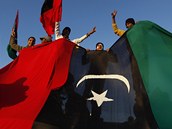 Povstalci v Benghz (28. nora 2011)