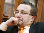 Ministr školství Josef Dobeš (VV) při rozhovoru pro iDNES.cz (21. února 2011)