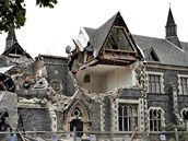 Novozlandsk msto Christchurch zashlo zemtesen (22. nora 2011)