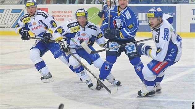 Plzeský Martin Straka uprosted houfu brnnských protihrá