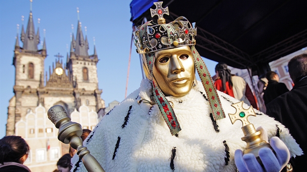 Carnevale Praha - zahájení Staromstské námstí