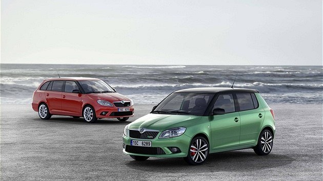 koda Fabia RS a Fabia Combi RS