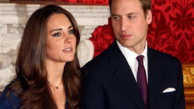 Kate Middletonová a princ William. Práv ohlásili zasnoubení
