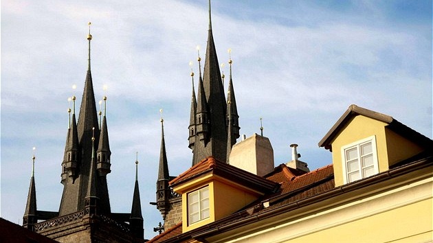 Kostel Matky Boží před Týnem známý jako Týnský chrám. Kostel Matky Boží před Týnem známý jako Týnský chrám.