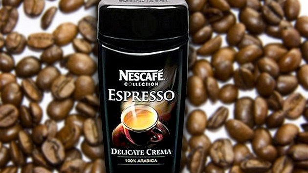 Espresso Delicate Crema od Nescafé. Ilustraní foto