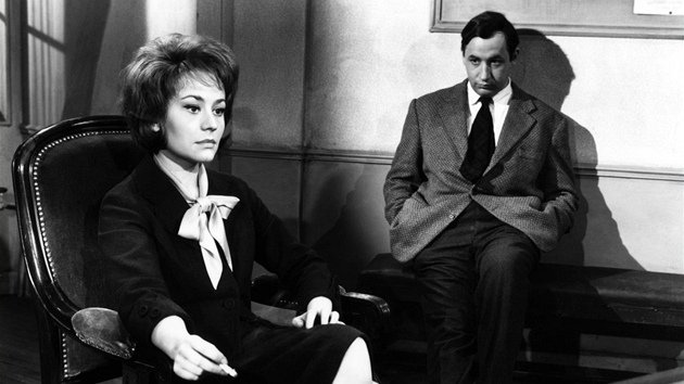 Annie Girardotová a Philippe Noiret ve filmu Schzka (1961)