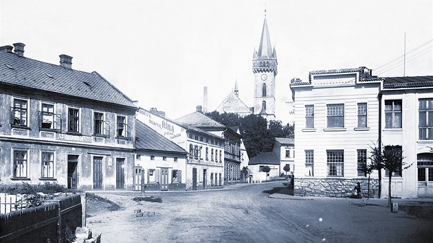 Historický snímek pivnice na Slovanech ve Dvoe Králové nad Labem