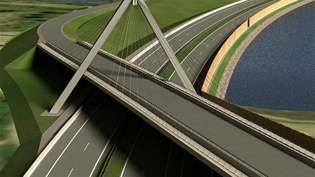 Po unikátním závsném mostu pes R52 se v budoucnu projedou i cyklisté