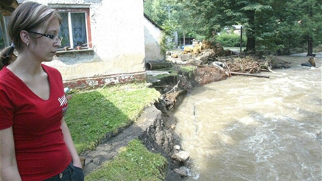 Janská na Dínsku po povodních (srpen 2010)