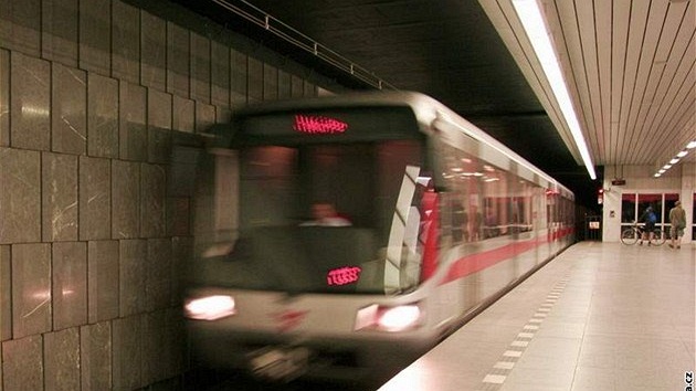 Vítr ve stanicích metra dosahuje a 30 km/h. Ilustraní foto