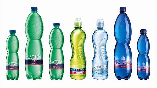Plastové lahve pro Mattoni od Jana Čapka Plastové lahve pro Mattoni od Jana Čapka