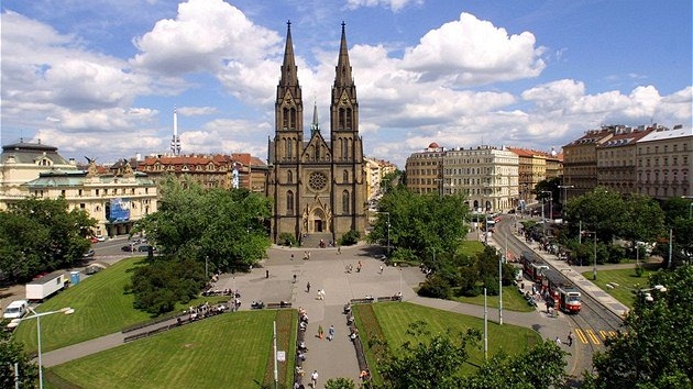 Auta v sobotu nepotkáte mezi námstím Míru a námstím I.P.Pavlova. Ilustraní foto