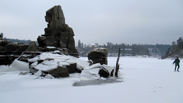 Bruslení na Orlíku, Zvíkov