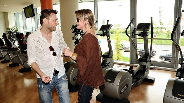 Iveta Bartošová a Jarek Šimek na Slovensku Iveta Bartošová a Jarek Šimek na Slovensku