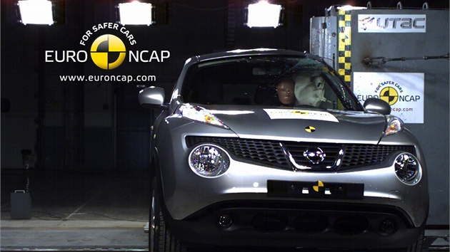 Crashtesty Euro NCAP únor 2011 - Nissan Juke