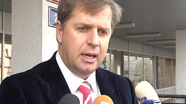 Ministr dopravy Petr Bendl