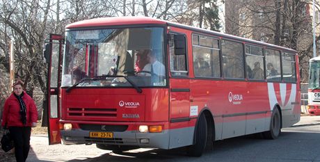 V Moravskoslezském kraji v pondlí nevyjedou idii autobus v Opav, a také dv tetiny z dvanácti set ofér firmy Veolia. To me výrazn zkomplikovat mezimstské dojídní. (Ilustraní snímek)
