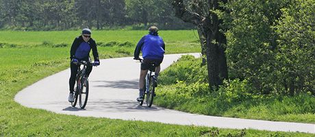 Nová sedmdesátikilometrová cyklotrasa pedstaví na Perovsku dávná opevnní a sídla z as Jantarové stezky. Na své si navíc pijdou i píznivci geocachingu. (Ilustraní snímek)