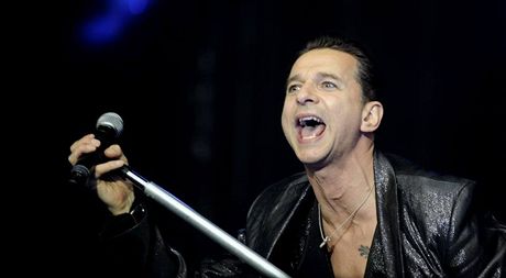 Frontman kapely Depeche Mode Dave Gahan.