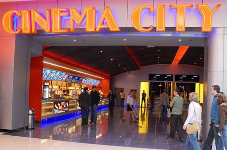 Vstup do kina Cinema City