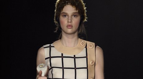 Milnsk fashion week - pehldka Prada, podzim-zima 2011/2012